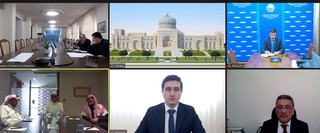 Обсуждены перспективы развития сотрудничества между Центром исламской цивилизации Узбекистана и саудовским Центром исламских исследований имени Короля Фейсала