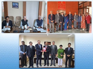 Элдор Арипов провел ряд встреч с руководителями ведущих «мозговых центров» Индии