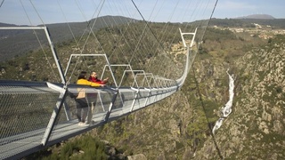 Portugaliyada piyodalarga moʻljallangan dunyodagi eng uzun osma koʻprik qurildi