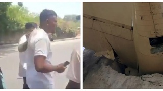 ANI Agency: One passenger survived the plane crash in India