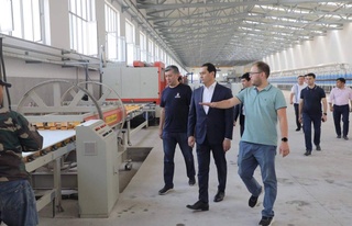 Ташкент облысының әлеуметтік-экономикалық дамуы  үйренілді