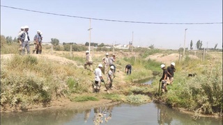 В Андижанской области устранена утечка нефтепродуктов в канал - проводится проверка