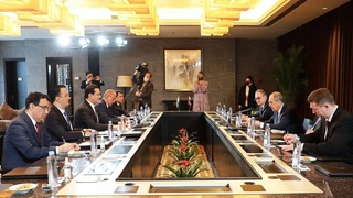 Проведен ряд двусторонних встреч и переговоров