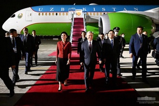 President of Uzbekistan arrives in Xi'an