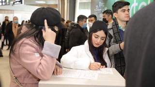 «Humo Arena» муз спорти саройи бўш иш ўринлари ярмаркаси ўтказилди