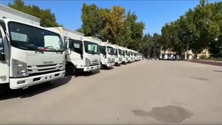 Davlat teatrlari maxsus yuk avtotransport vositalarini qabul qilib olishdi