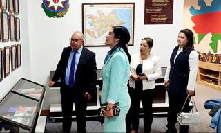 Урганч давлат педагогика институти вакиллари Озарбайжонда хизмат сафарида бўлди