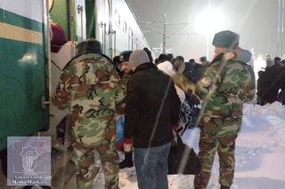 “Qamchiq” dovonidan fuqarolarni olib oʻtish uchun maxsus poyezdlar harakati yoʻlga qoʻyildi