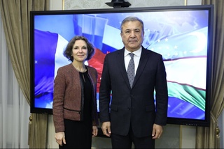 Бо сафири Франсия дар Ӯзбекистон масъалаҳои ҳамкории байнипарлумонӣ муфассал баррасӣ шуданд