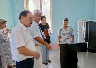 Депутатлар боғчаларда ўрганиш олиб борди