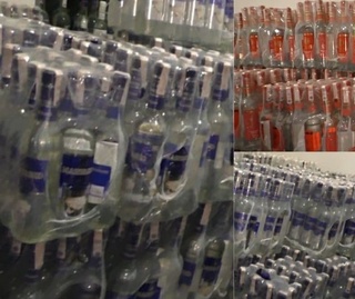 Cавдо дўконида қалбаки акциз марка билан елимланган алкоголь маҳсулотлари борлиги аниқланди