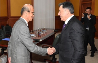 Япония Элчисининг дипломатик миссияси якунланди