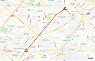 С 24 по 31 августа в Ташкенте временно ограничат движение автотранспорта на улице Шота Руставели