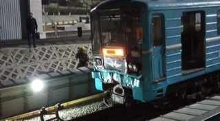 Тошкент метрополитенида иккита поезд тўқнашиб кетди