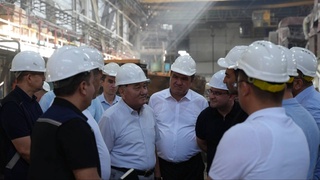 Руководство АО «НГМК» и АО «Ўзбекистон темир йўллари» обсудили вопросы обмена опытом, кооперации и локализации