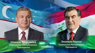 Uzbekistan, Tajikistan Presidents hold a phone call