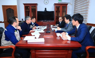 ГП «Навоийуран» и представители японской корпорации обсудили планы будущего сотрудничества