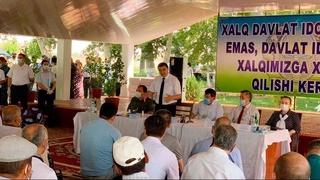 Surxon eli sayyor qabullar natijalaridan mamnun