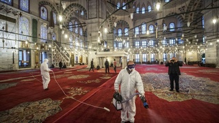 Дезинфекция қилинган масжидлар очилади