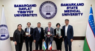 French specialists highly appreciated the activities of the Samarkand State Medical University