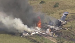 АҚШнинг Техас штатида самолёт қулаб тушди