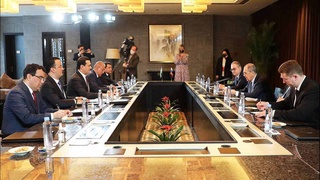 Бир қатор икки томонлама учрашув ва музокаралар ўтказилди