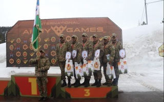 “Саян юриши”. Халқаро мусобақа дебютантлари бўлган ўзбекистонлик ҳарбийлар 3-ўринни забт этишди