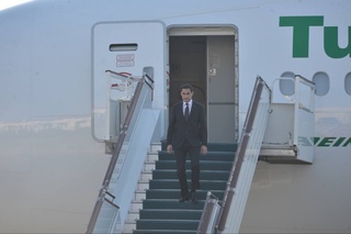 Туркманистон Президенти Сердар Бердимуҳамедов мамлакатимизга ташриф буюрди