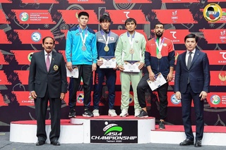 Сборная Узбекистана по каратэ завершила чемпионат Азии в пятерке лучших