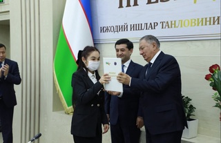 «Менинг Президентим» ижодий ишлар танлови ғолиблари рағбатлантирилди