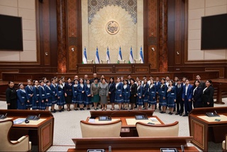 A literary evening entitled "My native language is my pride" was held in the Senate