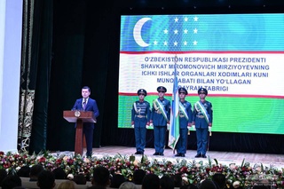 Ichki ishlar organlari xodimlari kuni munosabati bilan tadbir tashkil etildi