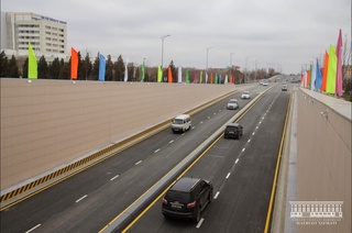 Үргеніш қаласында  жерасты  автомобиль жолы ашылды