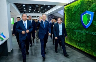 Пан Ги Мун Өзбекстан менен бирге ислесиў турақлы "жасыл" келешек ушын хызмет ететуғынын атап өтти