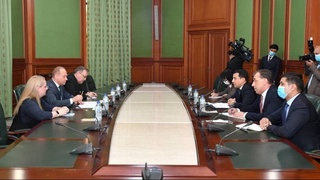 Состоялась встреча с делегацией Межпарламентской Ассамблеи СНГ