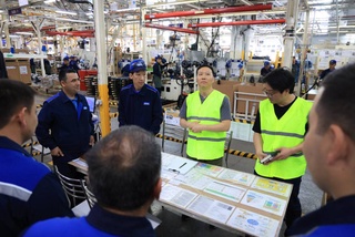 «UzAuto Motors» успешно подтвердил сертификат стандарта качества BIQ IV (Built-In-Quality)