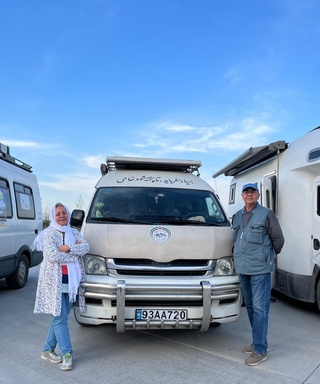 Samarqand Erondan kelgan turistik avtokarvonini kutib oldi