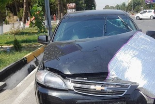 Milliy gvardiya xodimi avtohalokatga uchradi