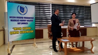 Республиканский Центр культуры прав человека презентовал свое отделение в Навои