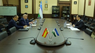 Обсуждены вопросы развития торгово-экономического сотрудничества между Узбекистаном и Испанией