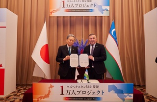 Yaponiya oʻzbekistonlik 10 ming nafar mutaxassisni ish bilan taʼminlaydi