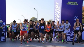 Открыта регистрация на ежегодный благотворительный забег «Samarkand Half Marathon»