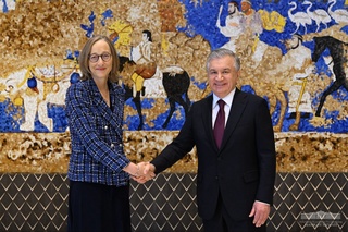 “Boehringer Ingelheim” kompaniyasi raisi bilan uchrashuv bo‘lib o‘tdi