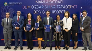 В Ташкенте представлен Страновой доклад об изменении климата и развитии