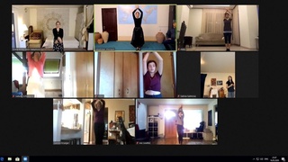 Америкалик раққосалар Хоразм лазгисини online тарзда ўрганишмоқда