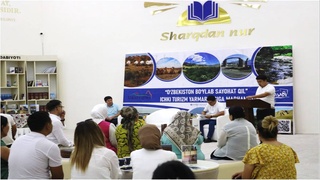 В Навои прошла ярмарка внутреннего туризма