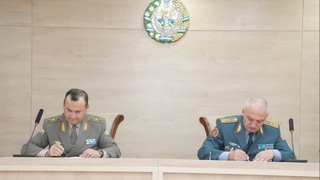 Қозоғистон Республикаси Миллий гвардияси билан ҳамкорликнинг янги босқичи