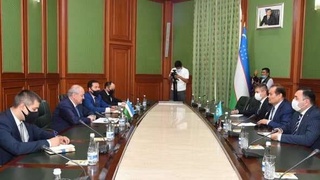 Абдулазиз Камилов провел встречу с Генеральным секретарем ССТГ