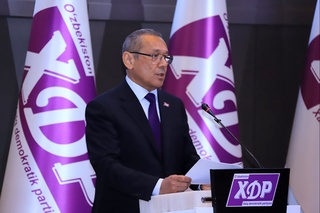 ХДПдан президентликка номзод ва унинг дастури расман тасдиқланди