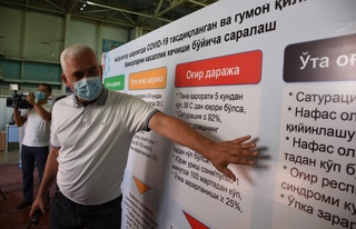 Андижонда 700 ўринли COVID-19 беморларини саралаш ва даволаш маркази ташкил этилди